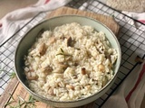 Risotto aux champignons et thym frais