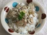 Riz aux champignons à la crème – #Vegan