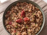 Riz aux lentilles façon chili sin carne