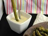 Sauce blanche citronnée pour asperges – #Vegan