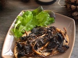 Tartine festive aux Chanterelles