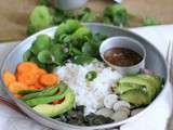 Veggie bowl croquant fondant