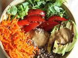 Veggie bowl sauce sucrée – #Vegan