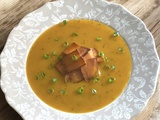 Velouté de courge bleue de Hongrie au bacon La Vie : le réconfort de fin d’hiver