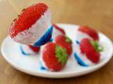 Fraises “bleu blanc rouge” – Allez les bleus