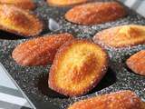 Madeleines au citron bergamote