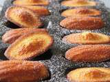 Madeleines au citron bergamote