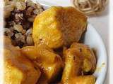 Curry de poulet minute