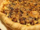 Tarte aux champignons