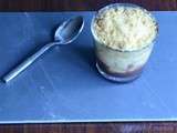 Crumble poire chocolat  ( Difficulté * )