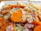 Quinoa aux carottes