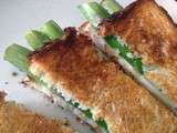 Grilled cheese aux asperges (miam + miam = miam miam)