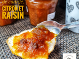 Confiture de courge au citron et aux raisins (au Companion ou non)