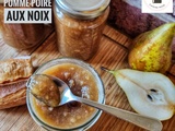 Confiture de pommes et poires aux noix (au Companion)