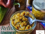 Relish, condiment au concombre (au Companion ou non)