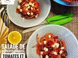 Salade de haricots rouges, tomates et poivron