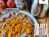 Tarte suisse moelleuse aux pêches (au Companion ou non)