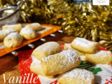 Vanille kipferl selon Felder, bredele ou petits gâteau de Noël à la vanille (au Companion ou non)