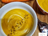 Velouté de carottes et lentilles corail au cumin (au Companion)