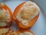 Abricots farcis au coeur de financier