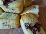 Dés de financiers au Nutella