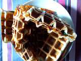 Gaufre pizza