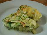 Lasagnes de courgette au haddock