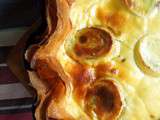 Quiche haddock-poireau