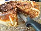 Tarte aux abricots secs et aux amandes