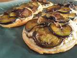 Tartelette aubergine - brebis