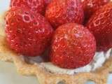 Tartelettes aux fraises du jardin