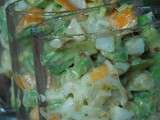 Verrine express avocat-surimi