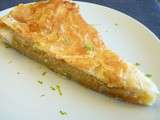 Galette des rois Ananas Citron Vert et Gingembre