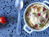 Clafoutis aux tomates cerises et parmesan