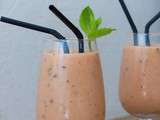 Milk-Shake abricots, tomates menthe