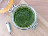 Pesto de fanes de carottes