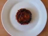 Tatin d'aubergine au vinaigre de miel