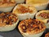 Mince Pies aux pralines, amandes et chocolat noir