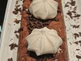 Délice au chocolat et meringue