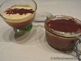 Mousse gourmande aux trois chocolats