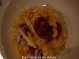 Risotto de coquillettes au chorizo