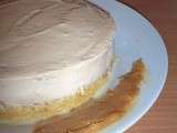 Essai cheesecake sans cuisson à la confiture de lait