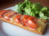 Tartine Moutardée à la Tomate, Jambon & Comté