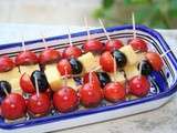 Brochettes estivales