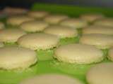 Macarons citron et pavot