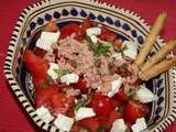 Salade d'été aux 2 tomates, pour faire venir le soleil