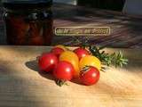 Tomates cerises confites