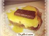 Croustillant chocolat 🍫/passion et coulis passion pour les nuls (recette)