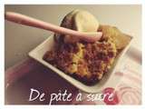 Crumble rapide aux pommes