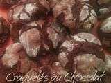 Craquelés au chocolat